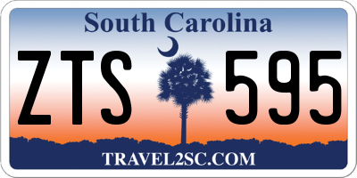 SC license plate ZTS595