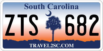 SC license plate ZTS682