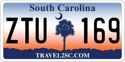 SC license plate ZTU169