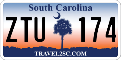 SC license plate ZTU174