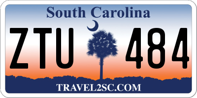 SC license plate ZTU484