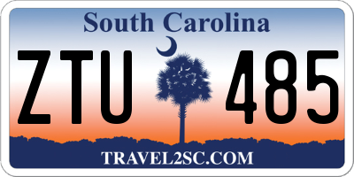SC license plate ZTU485