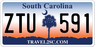 SC license plate ZTU591