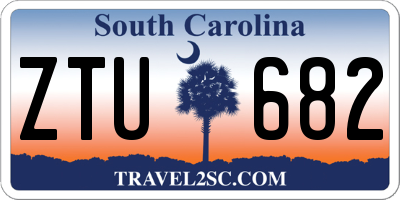 SC license plate ZTU682