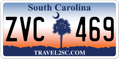 SC license plate ZVC469