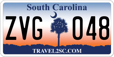 SC license plate ZVG048