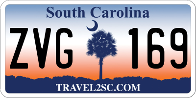 SC license plate ZVG169