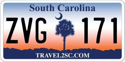 SC license plate ZVG171