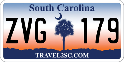 SC license plate ZVG179
