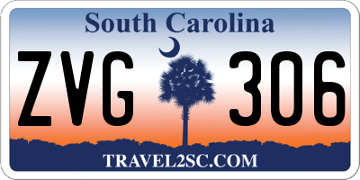 SC license plate ZVG306