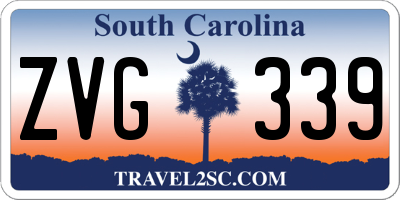 SC license plate ZVG339
