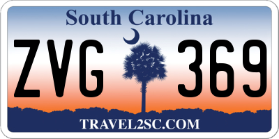 SC license plate ZVG369