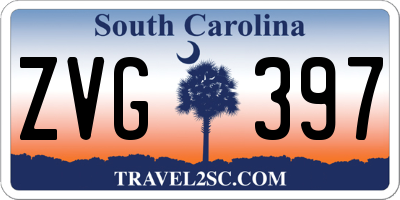 SC license plate ZVG397