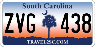SC license plate ZVG438
