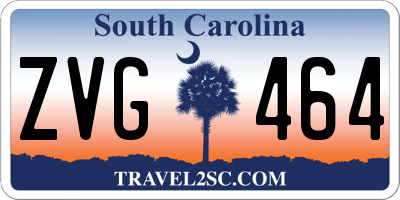 SC license plate ZVG464