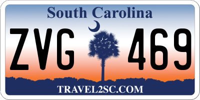 SC license plate ZVG469