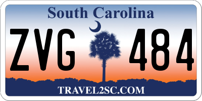 SC license plate ZVG484
