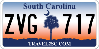 SC license plate ZVG717