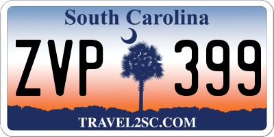 SC license plate ZVP399