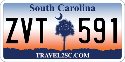 SC license plate ZVT591