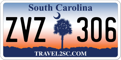 SC license plate ZVZ306