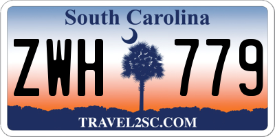 SC license plate ZWH779
