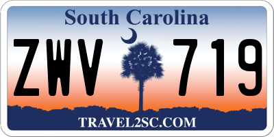 SC license plate ZWV719