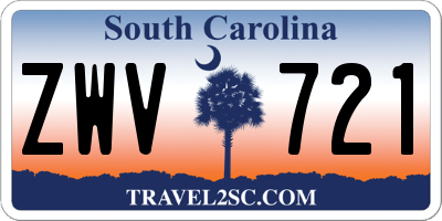 SC license plate ZWV721