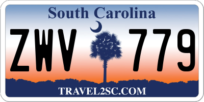 SC license plate ZWV779