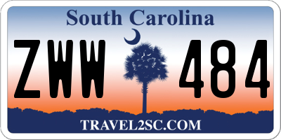 SC license plate ZWW484
