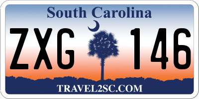 SC license plate ZXG146