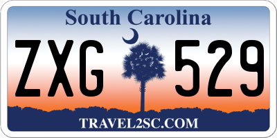 SC license plate ZXG529