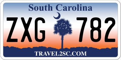 SC license plate ZXG782