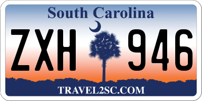 SC license plate ZXH946