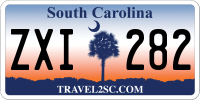 SC license plate ZXI282