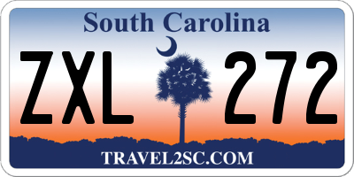 SC license plate ZXL272