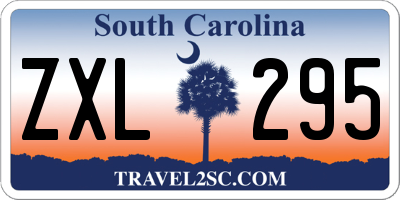 SC license plate ZXL295