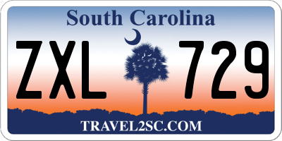 SC license plate ZXL729