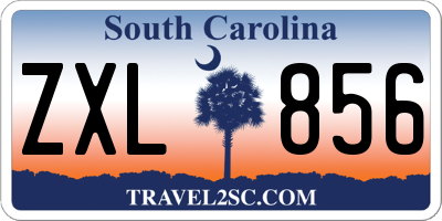 SC license plate ZXL856