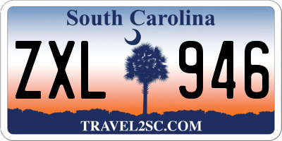 SC license plate ZXL946