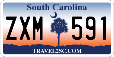 SC license plate ZXM591