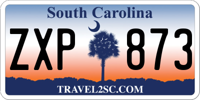 SC license plate ZXP873