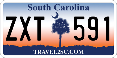 SC license plate ZXT591
