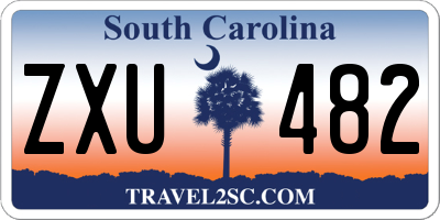 SC license plate ZXU482