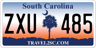 SC license plate ZXU485
