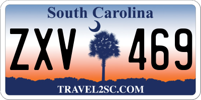 SC license plate ZXV469