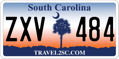 SC license plate ZXV484