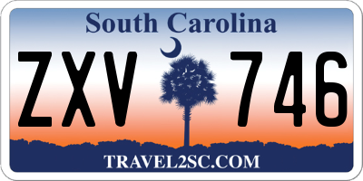SC license plate ZXV746