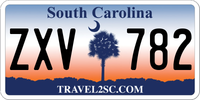 SC license plate ZXV782