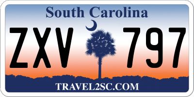 SC license plate ZXV797